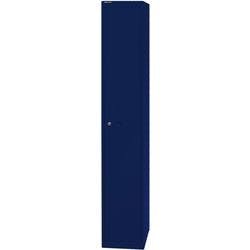 Bisley Metall Schließfach 1 Tür 1 abteile Schlüssel 305 x 457 x 1.802 mm Oxfordblau Produktbild