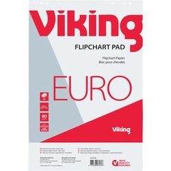 Viking Flipchart-Papier Blanko Euro 80 g/m² 5 Stück à 50 Blatt Produktbild