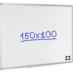 Viking wandmontierbares magnetisches Whiteboard Emaille Superior 150 x 100 cm Produktbild