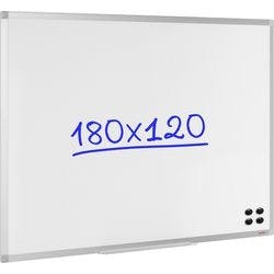 Viking wandmontierbares magnetisches Whiteboard Emaille Superior 180 x 120 cm Produktbild