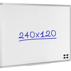 Viking Superior Whiteboard Emaille Magnetisch 240 x 120 cm Produktbild