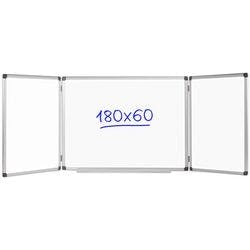 Viking Klappbares Whiteboard Magnetisch Lackierter Stahl Doppelseitig 90 (B) x 60 (H) cm Produktbild