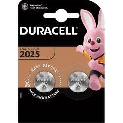 Duracell Knopfzellen DL2025B2 CR2025 3 V Lithium 2 Stück Produktbild