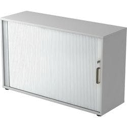 Hammerbacher Aktenschrank V1732S/5/S/SG Grau 1.200 x 400 x 748 mm Produktbild