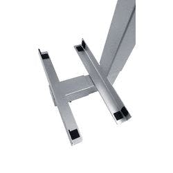 Hammerbacher Computer-Halterung VRCPU/S R-Serie Silber 190 x 500 mm Produktbild