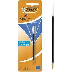 BIC Kugelschreibermine 4 Colours 0,4 mm Blau 2 Stück Produktbild