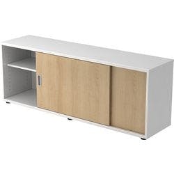 Hammerbacher Sideboard V1758S Eiche 1.600 x 400 x 596 mm Produktbild