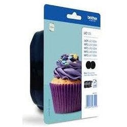 Brother LC123BK Original Tintenpatrone Schwarz Duopack 2 Stück Produktbild