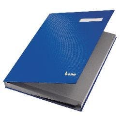 Bene Unterschriftsmappe 76400 Blau DIN A4 Produktbild