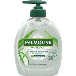 Palmolive Hygiene Plus Handseife Dosierpumpe Antibakteriell Flüssig Aloe Vera Grün 150290 300 ml Produktbild