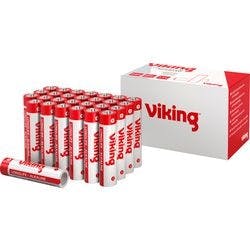 Viking AAA Alkali-Batterien Longlife 1,5 V 28 Stück Produktbild