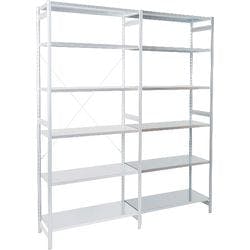 ARNO SPACE Epsilon Regale 6 Fachböden Verzinkt 1.000 x 500 x 2.250 mm Grau Produktbild