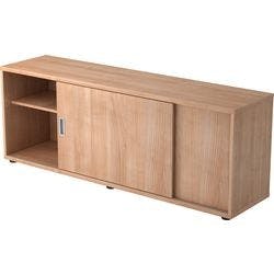 Hammerbacher Sideboard V1758S Walnuss 1.600 x 400 x 596 mm Produktbild
