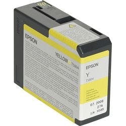 Epson T5804 Original Tintenpatrone C13T580400 Gelb Produktbild
