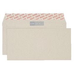 Elco Sycling Briefumschläge Ohne Fenster DL+ 229 (B) x 114 (H) mm Abziehstreifen Grau 100 g/m² 500 Stück Produktbild