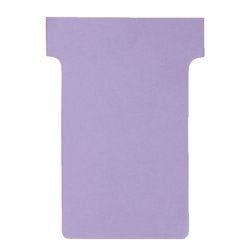 Nobo T-Steckkarten 2 Lila 6 x 8,5 cm 100 Stück Produktbild
