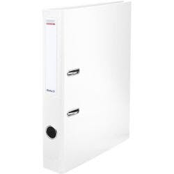 Biella Ordner DIN A4 40 mm Weiß 2 Ringe 10341401U Pappkarton, PP (Polypropylen) Hochformat Produktbild