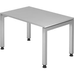 Hammerbacher J Serie Höhenverstellbar Höhenverstellbarer Schreibtisch Rechteckig 4 Füße 1.200 (B) x 680 (H) mm Holz Produktbild