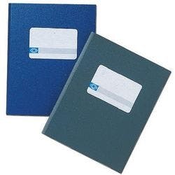 Djois Atlanta Notizbuch Geleimt 2101224600 Spezial Liniert 16 x 21 cm Blau Produktbild