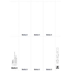 Biella Einsteck-Rückenschilder 70 mm Weiss 10 Blatt à 6 Etiketten Produktbild