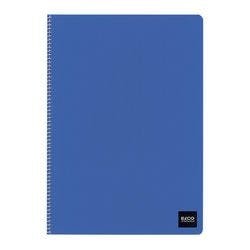 Elco Ringfix Notizbuch DIN A4 Kariert Spiralbindung Pappe Farbig sortiert Perforiert 100 Seiten 10 Stück à 50 Blatt Produktbild