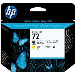 HP 72 Original Druckkopf C9384A Matt Schwarz, Gelb Produktbild