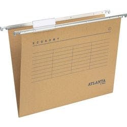 Djois Economy Hängemappe Folio Pappe Braun 50 Stück Produktbild