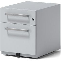 Bisley Rollcontainer Note Lichtgrau 420 x 565 x 495 mm Produktbild