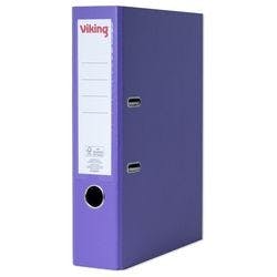 Viking Ordner DIN A4 75 mm Violett 2 Ringe Pappkarton, PP (Polypropylen) Matt Hochformat Produktbild