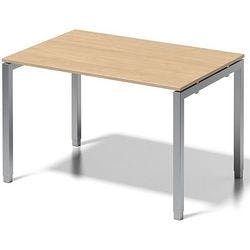 Bisley Cito Höhenverstellbar Schreibtisch Ahorn 4 Metallfüße 1.200 (B) x 800 (T) x 740 (H) mm MFC (Melaminbeschichtete Spanplatte), Stahl Produktbild