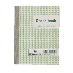 Exacompta Auftragsbuch Spezial Liniert 10,5 x 0,8 x 13,5 cm Weiß 25 Blatt Produktbild