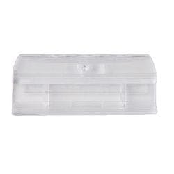 Djois Alzicht Hängemappenreiter Badgeformat Transparent Polystyrol 6,5 x 2,7 cm 25 Stück Produktbild