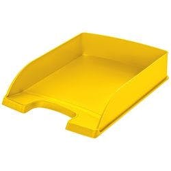 Leitz Plus Briefablage 5227 DIN A4 Gelb 25,5 x 35,7 x 7 cm Produktbild