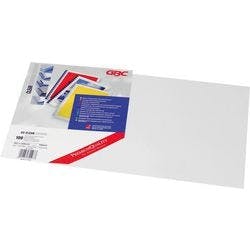 GBC HiClear Einbanddeckel DIN A3 PVC 0.2 mm Transparent 100 Stück Produktbild