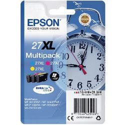 Epson 27XL Original Tintenpatrone C13T27154012 Cyan, Magenta, Gelb Multipack 3 Stück Produktbild