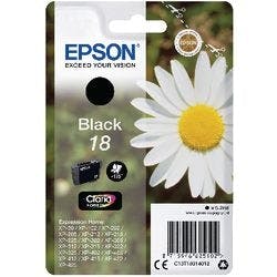 Epson 18 Original Tintenpatrone C13T18014012 Schwarz Produktbild
