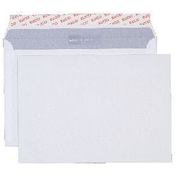 Elco Classic Briefumschläge Ohne Fenster C5 229 (B) x 162 (H) mm Abziehstreifen Weiß 100 g/m² 500 Stück Produktbild