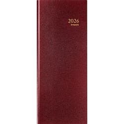 Brepos Terminplaner 2026 1 Tag / 1 Seite Deutsch, Englisch, Französisch, Niederländisch Burgunder Produktbild