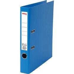 Viking Ordner DIN A4 50 mm Blau 2 Ringe Pappkarton, PP (Polypropylen) Matt Hochformat Produktbild