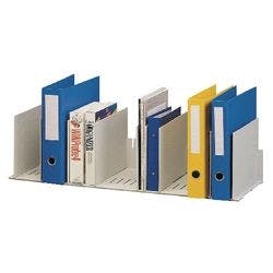 Paperflow Buchstütze Grau 80,2 x 27,5 x 21 cm Produktbild