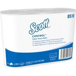 Scott Control Toilettenpapier 3-lagig 8518 6 Rollen à 350 Blatt Produktbild