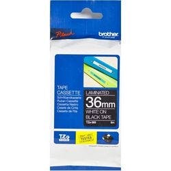 Brother TZe Schriftband TZe-365 Weiß auf Schwarz 36 mm x 8 m Produktbild