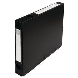 Exacompta Dokumentenboxen DIN A4 40 mm Schwarz Produktbild