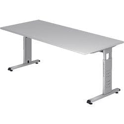 Hammerbacher Rechtecktisch VOS19/5 Grau 1.800 x 800 x 850 x 650 - 850 mm Produktbild