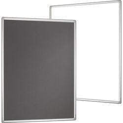 Franken Moderationstafel Magnetisch 150 (B) x 120 (H) cm Aluminium Grau, Weiß Produktbild