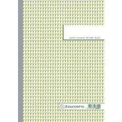 Exacompta Auftragsbuch DIN A4 Kariert 21 x 0,8 x 29,7 cm Weiß 25 Blatt Produktbild