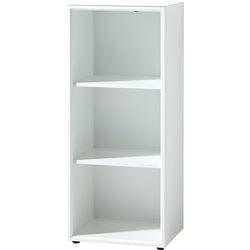 GERMANIA Melamin Bücherregal 2 Fachböden 500 x 370 x 1.200 mm Weiß Produktbild