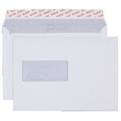 Elco Classic Briefumschläge Mit Fenster C5 229 (B) x 162 (H) mm Abziehstreifen Weiß 100 g/m² 500 Stück Produktbild