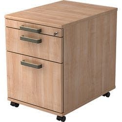 Hammerbacher Rollcontainer 2 Schübe abschließbar 428 x 580 x 590 mm Walnuss Produktbild