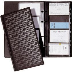 DURABLE Visitenkartenbuch Visifix Centium DIN A4 200 Karten Schwarz 14,5 x 4,5 x 25,5 cm Produktbild